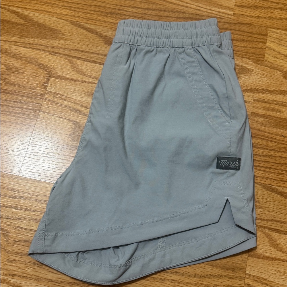 Marrkesh Women's High Waist Gray Shorts